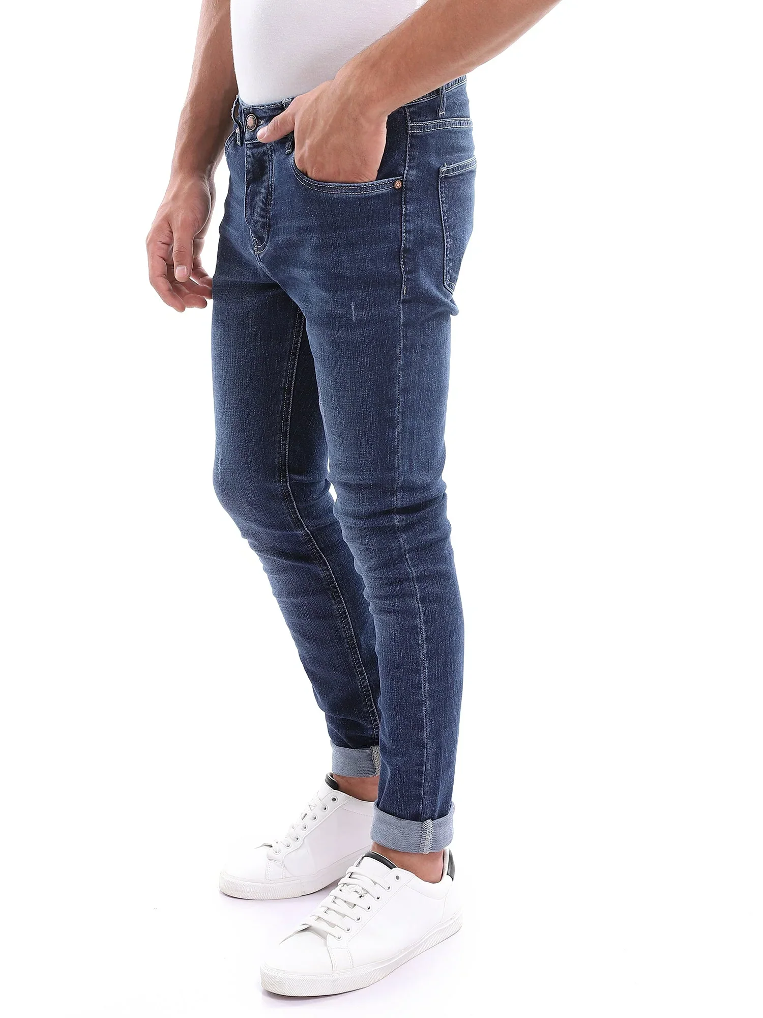 Jean pour homme skinny au design moderne - JNS22GFDN22881TM1 – Image 5