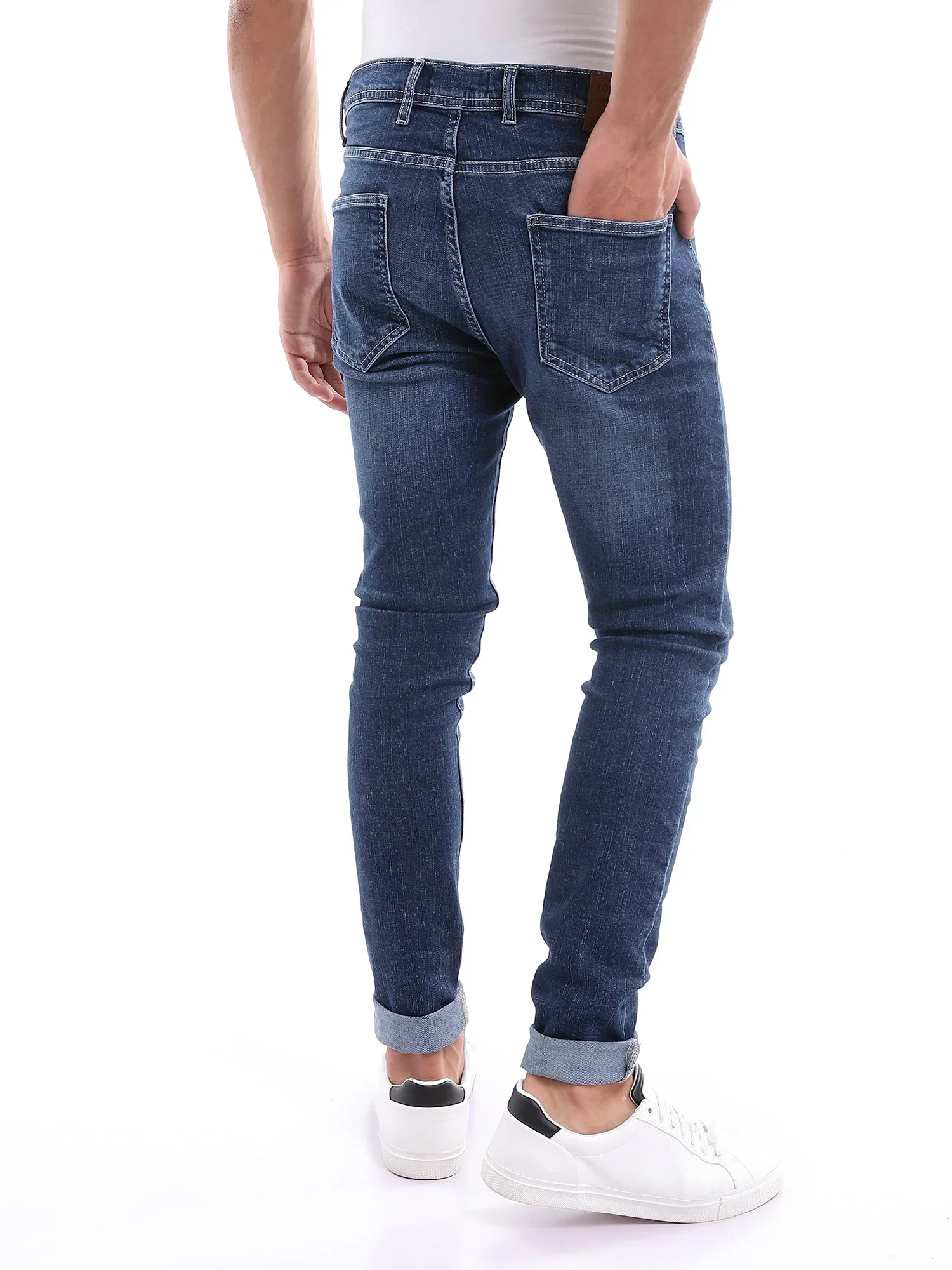 Jean pour homme skinny au design moderne - JNS22GFDN22881TM1