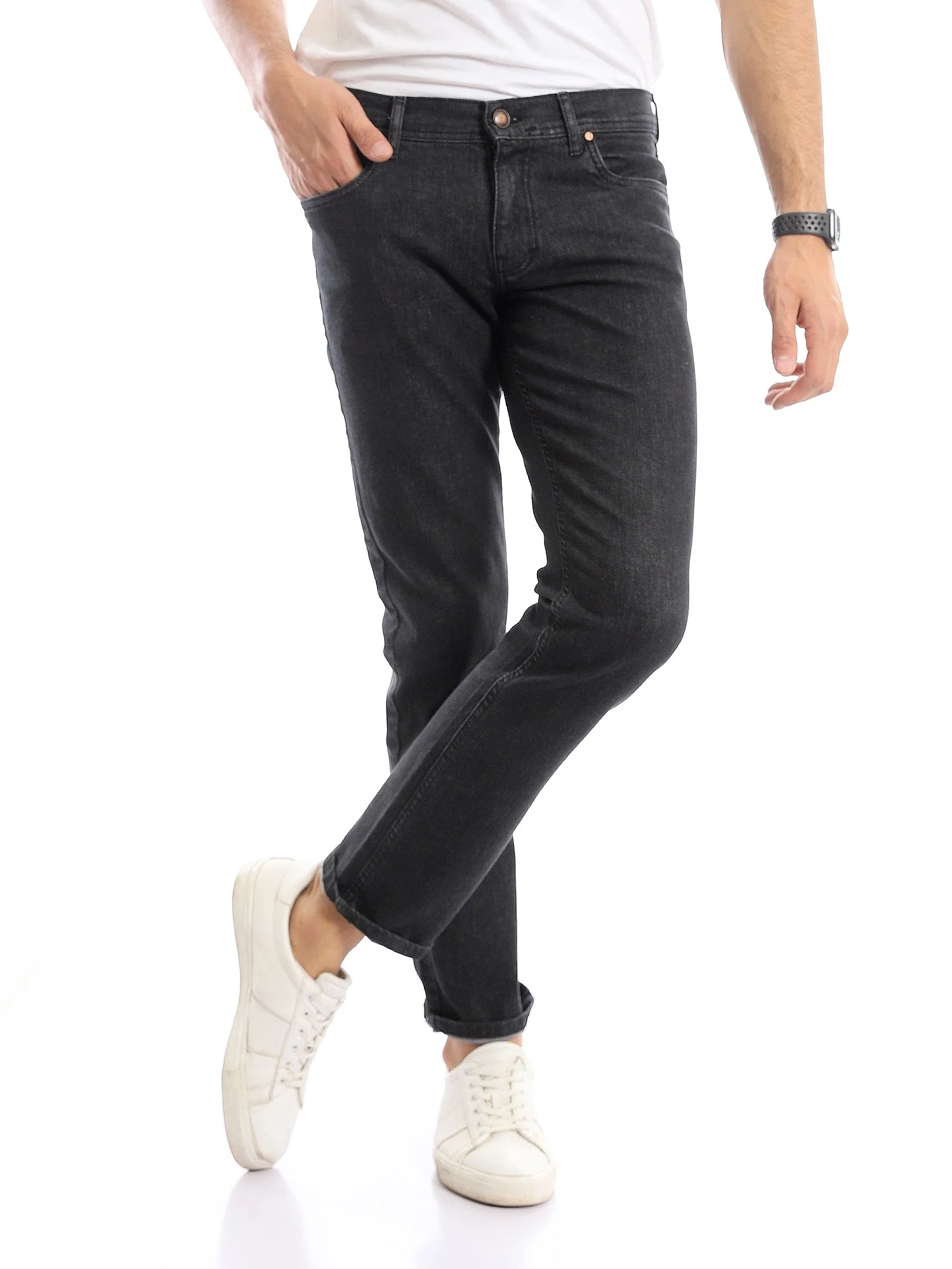 Jeans Homme Coupe Droite – Confort et Style Moderne pour Toutes les Occasions - JNS22SFDN22718TS1 – Image 2
