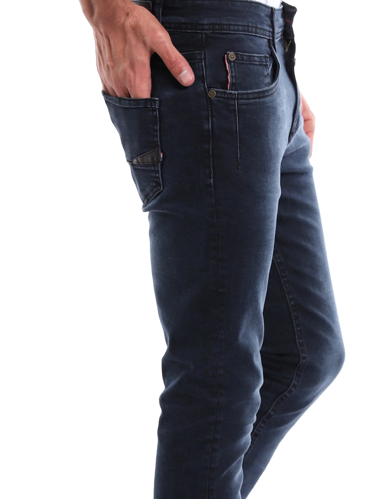 Jeans Homme Skinny – Élégance Moderne et Confort Optimal pour Tous les Jours - JNS22SFDN22984TM1 – Image 3