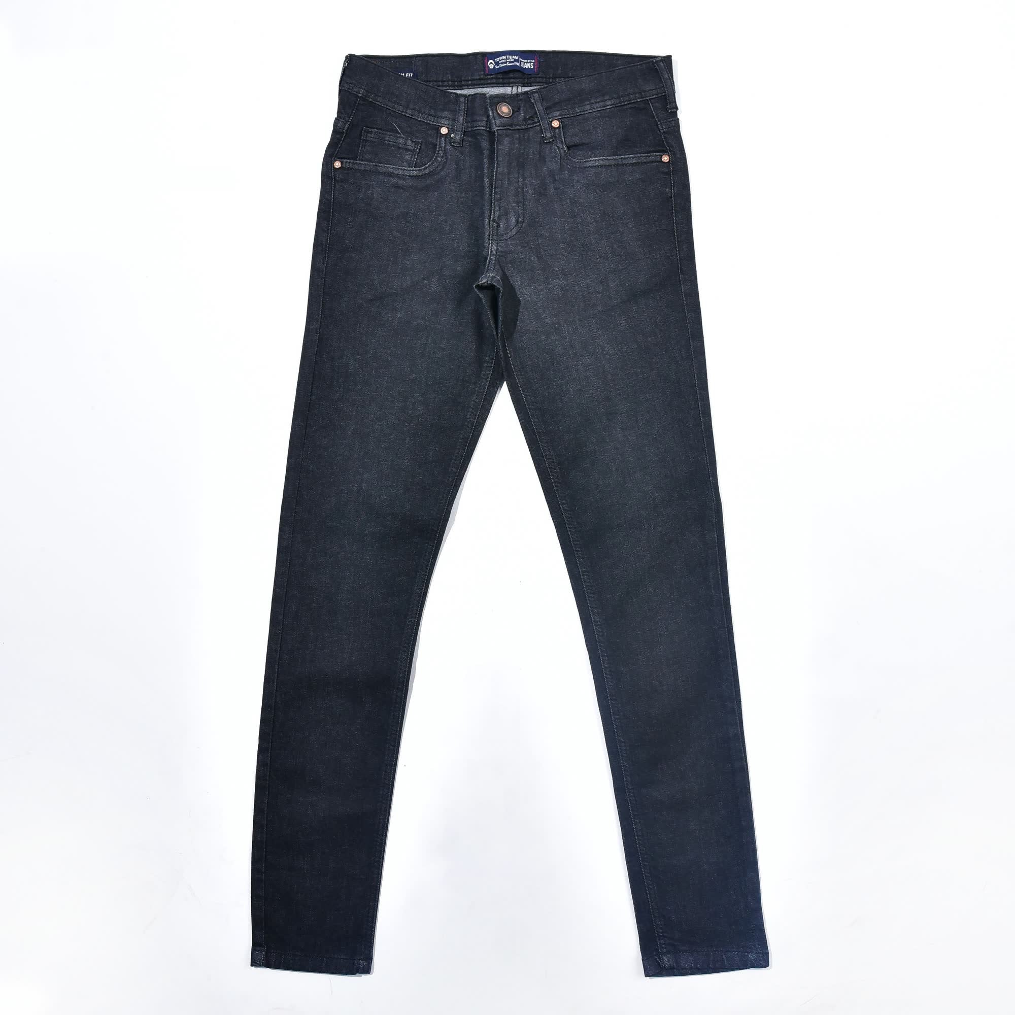 Jeans Homme Skinny Noir – Élégance Moderne et Confort Exceptionnel au Quotidien - JNS22WFDN22968TS1 – Image 2