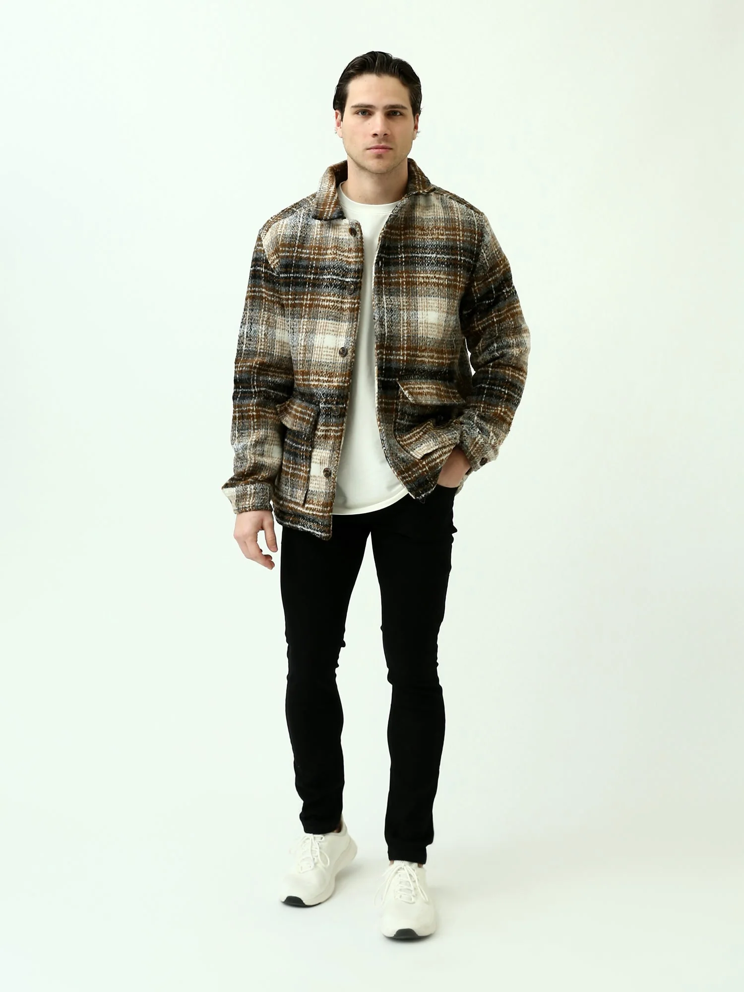 Jeans Homme Noir avec Design Moderne et Coupe Skinny – Style Tendance - JNS23GPBW22660TM1 – Image 5