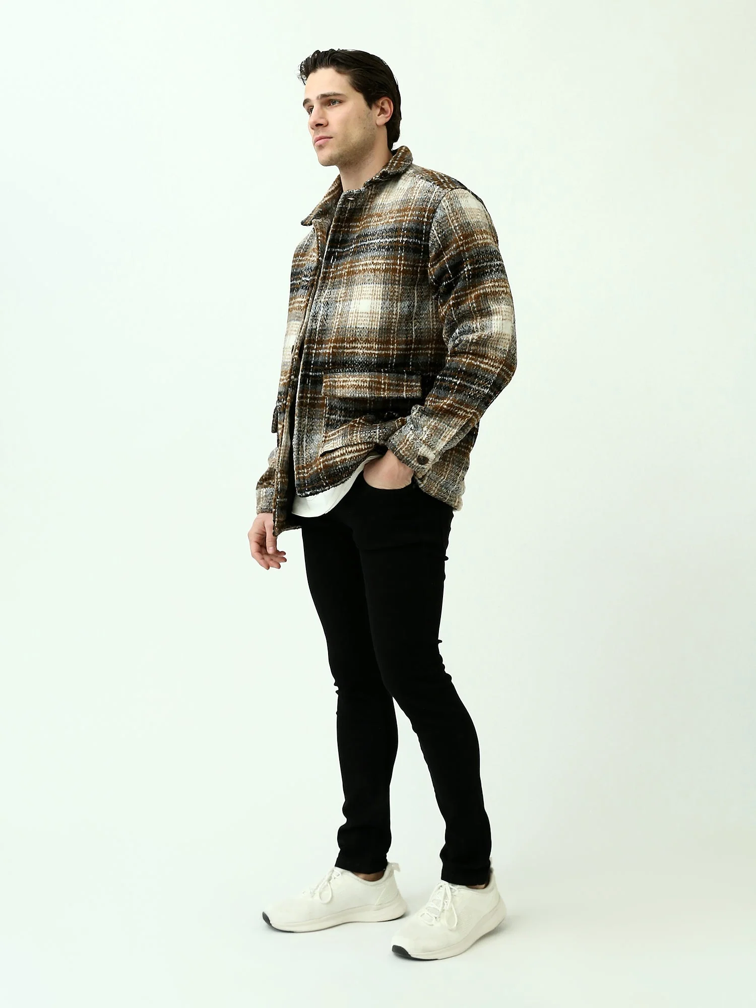 Jeans Homme Noir avec Design Moderne et Coupe Skinny – Style Tendance - JNS23GPBW22660TM1 – Image 6