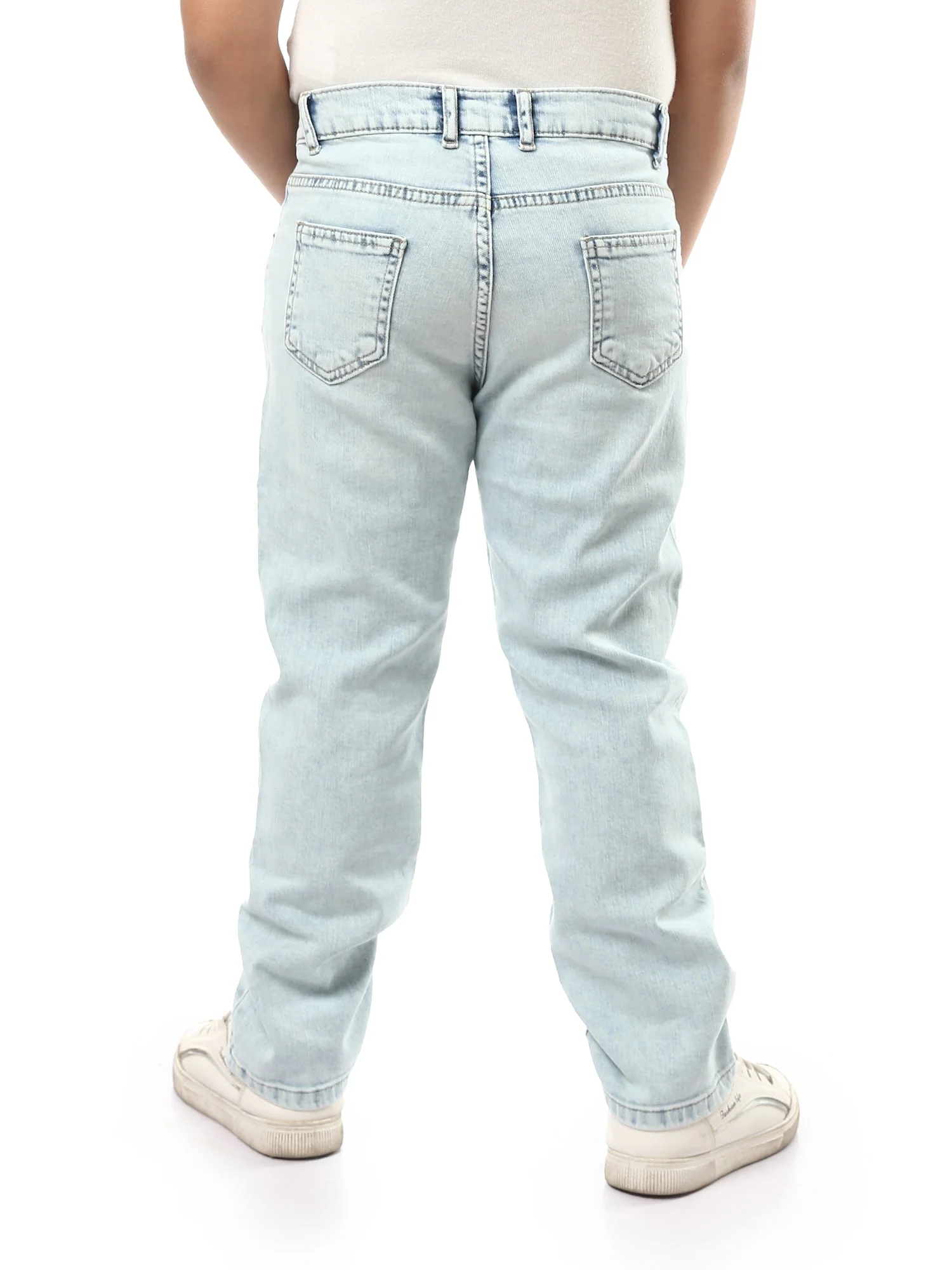 Jean garçon coupe droite en denim – JNS23GRBW31380TB1 – Image 7