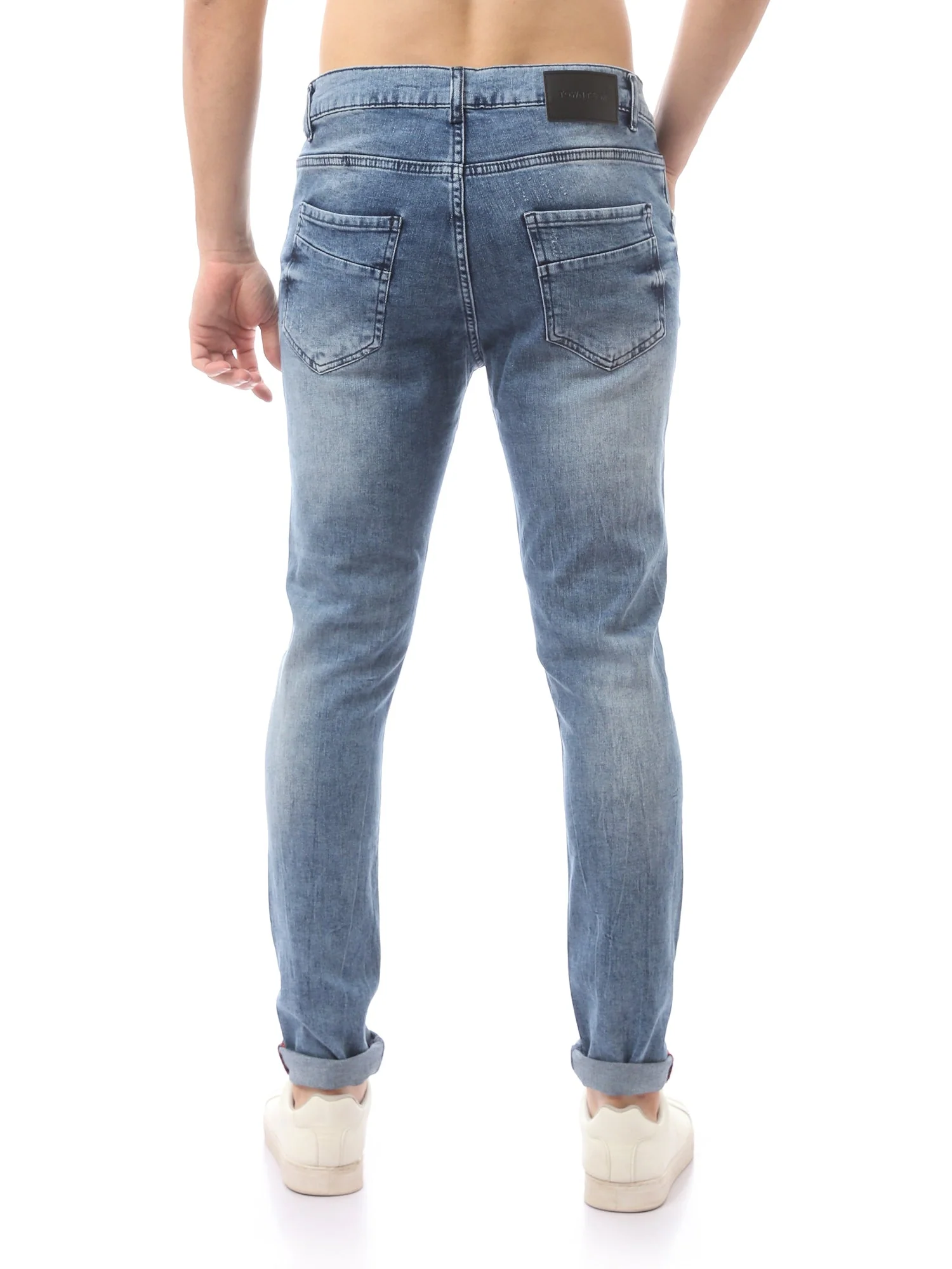 Jeans Homme Bleu Clair avec Design Moderne – Style Tendance - JNS23SKSW22653TM1 – Image 4