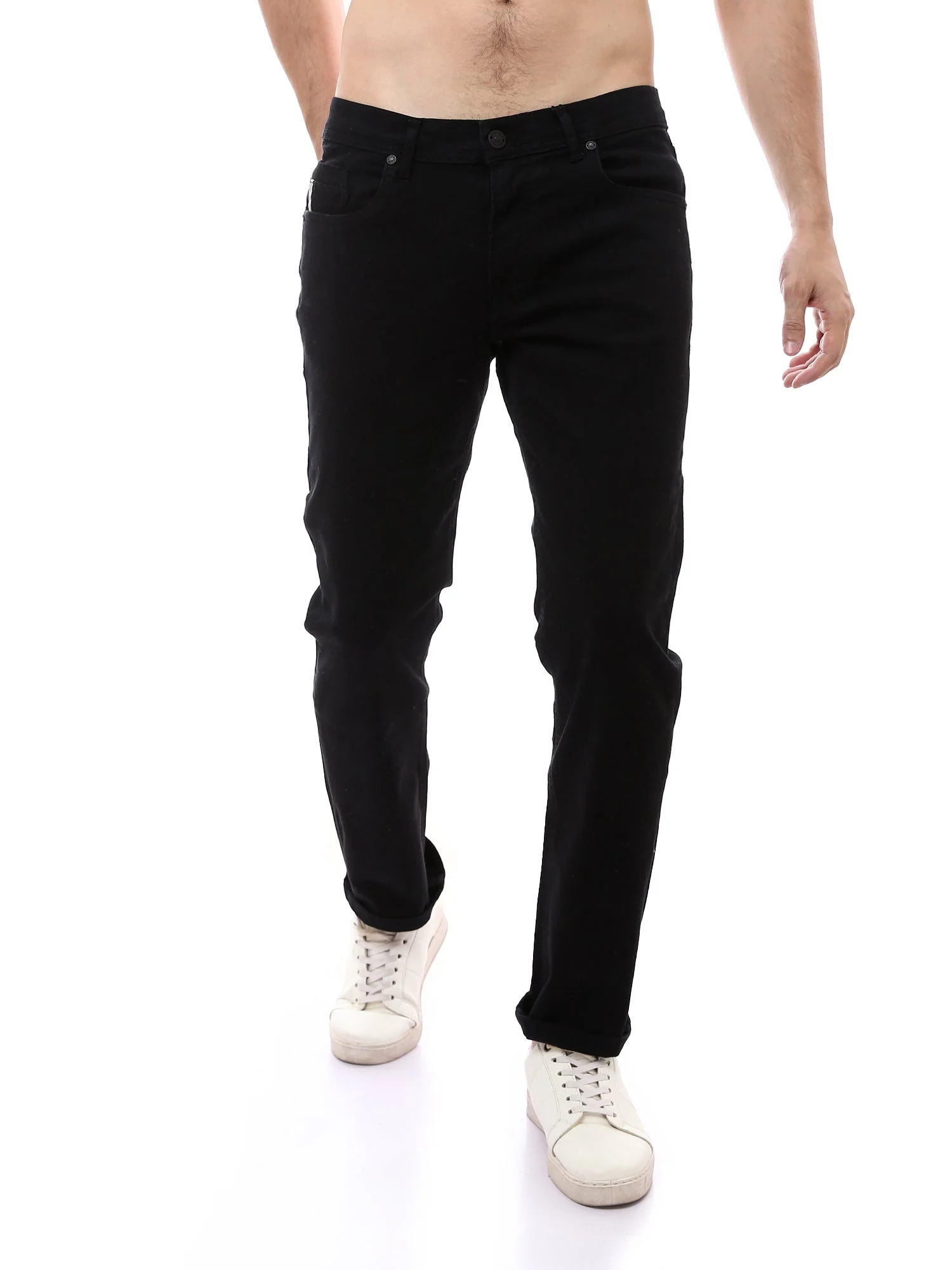 Jean pour homme au design moderne – Coupe droite avec des détails élégants – JNS23SRBW22661TM1