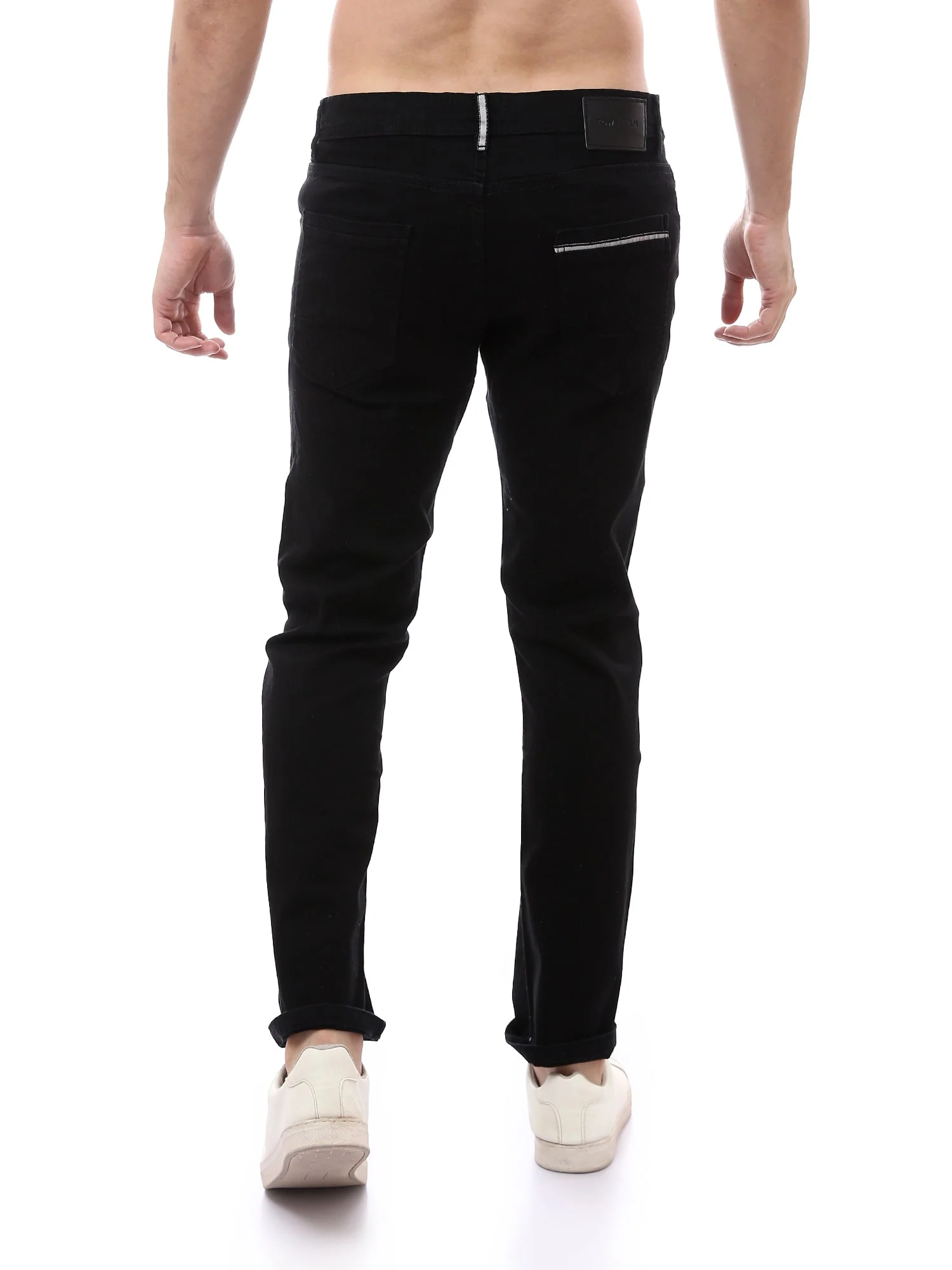 Jean pour homme au design moderne – Coupe droite avec des détails élégants – JNS23SRBW22661TM1 – Image 4