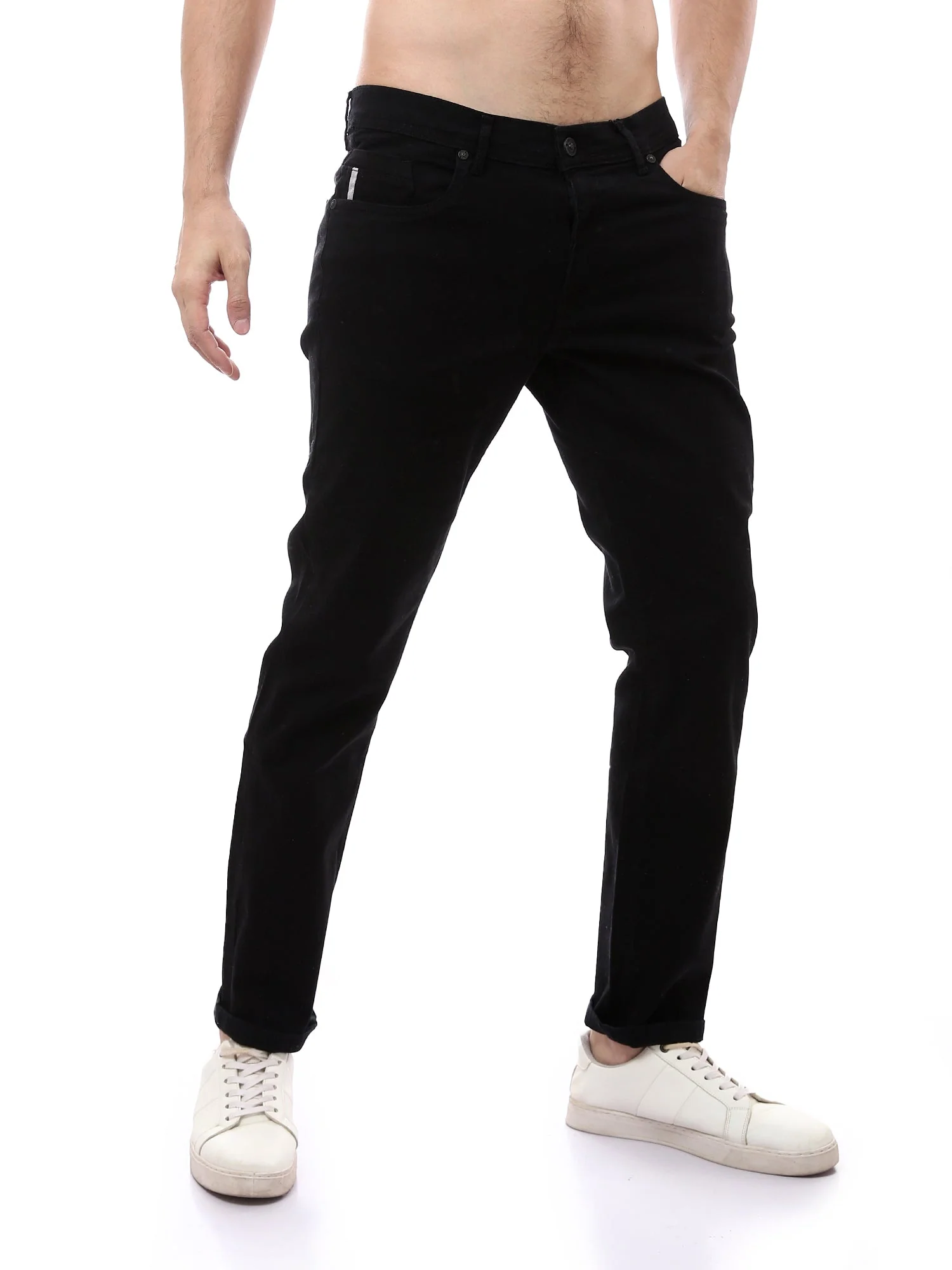 Jean pour homme au design moderne – Coupe droite avec des détails élégants – JNS23SRBW22661TM1 – Image 5