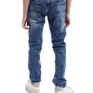 Jean slim délavé pour garçon - Confort et style moderne - JNS23SSXX31366TB1