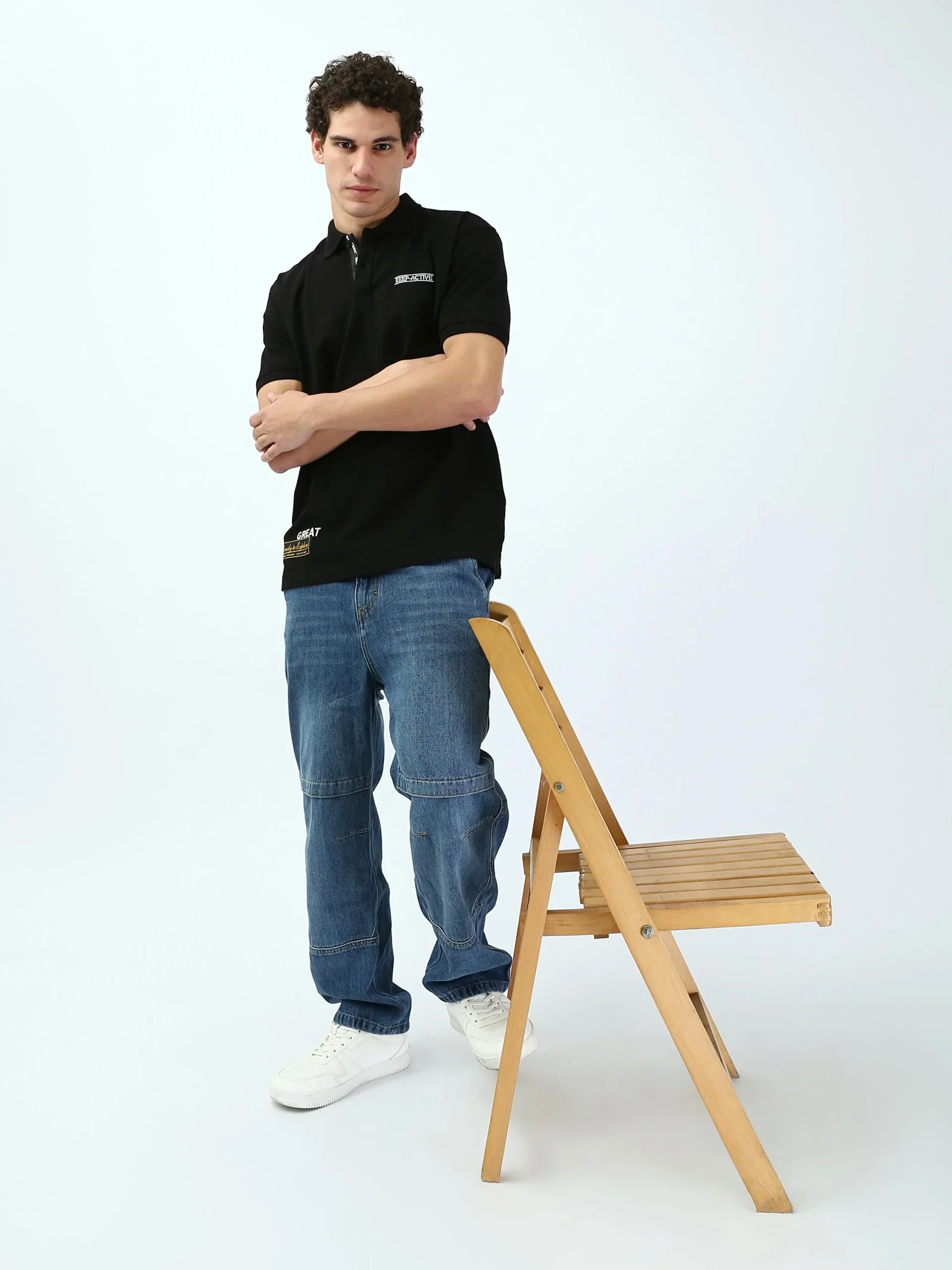 Jean homme coupe droite – denim bleu - JNS25GBBW22146TM1 – Image 5