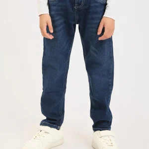 Jean garçon coupe droite – Confort quotidien et style intemporel - JNS25GCBR76702MB1