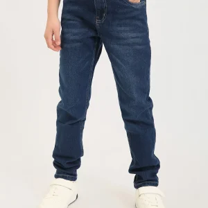 Jean Garçon Coupe Droite – Denim Confortable - JNS25GCBR76702MJ1