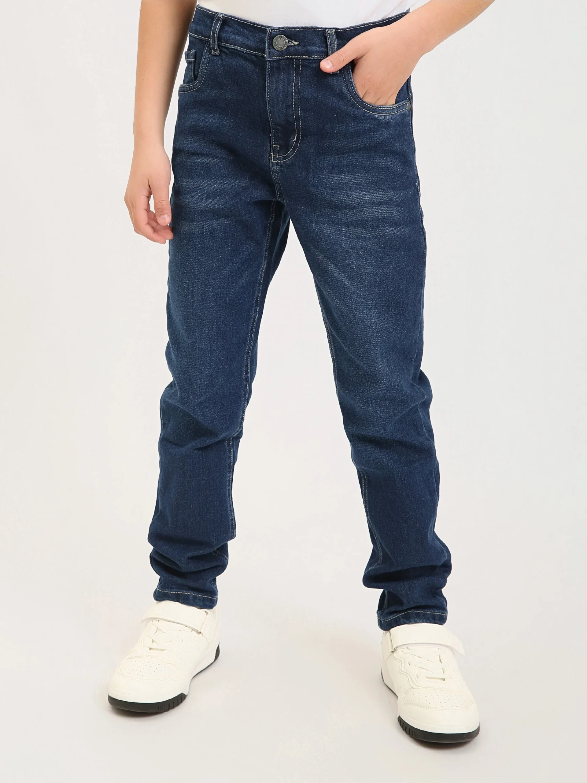 Jean Garçon Coupe Droite – Denim Confortable - JNS25GCBR76702MJ1