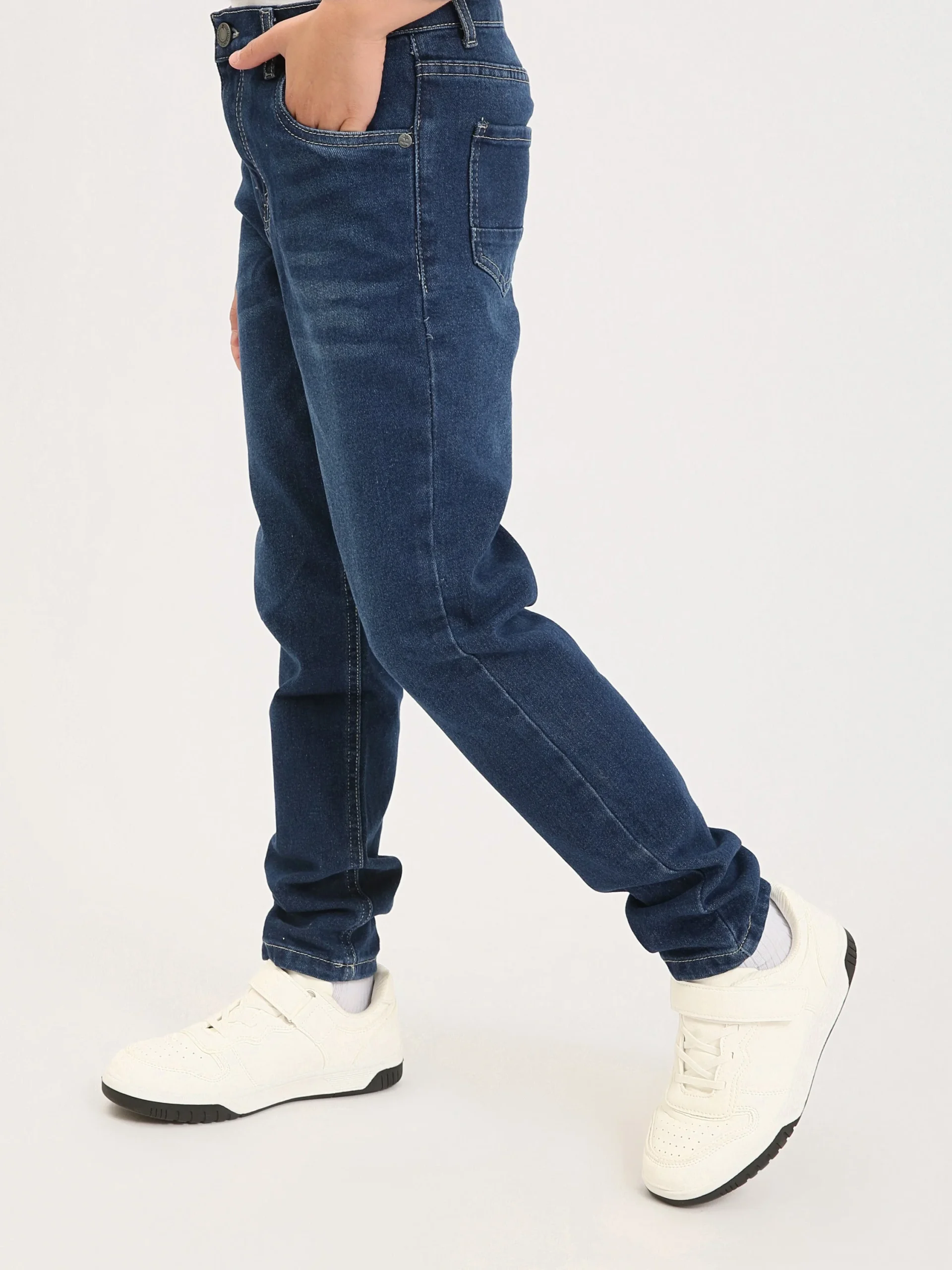 Jean Garçon Coupe Droite – Denim Confortable - JNS25GCBR76702MJ1 – Image 3