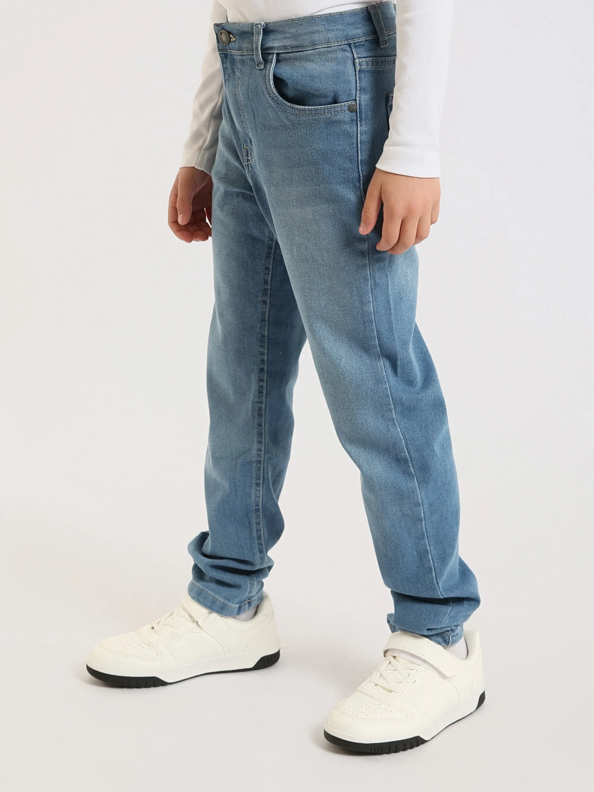 Jean Garçon Coupe Droite – Denim Confortable - JNS25GCBR76702MJ1 – Image 9