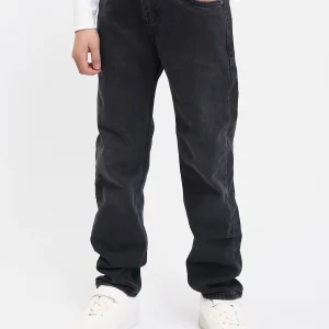 Jean Ado Garçon Coupe Droite – Denim Confortable - JNS25GMBW76701MJ1