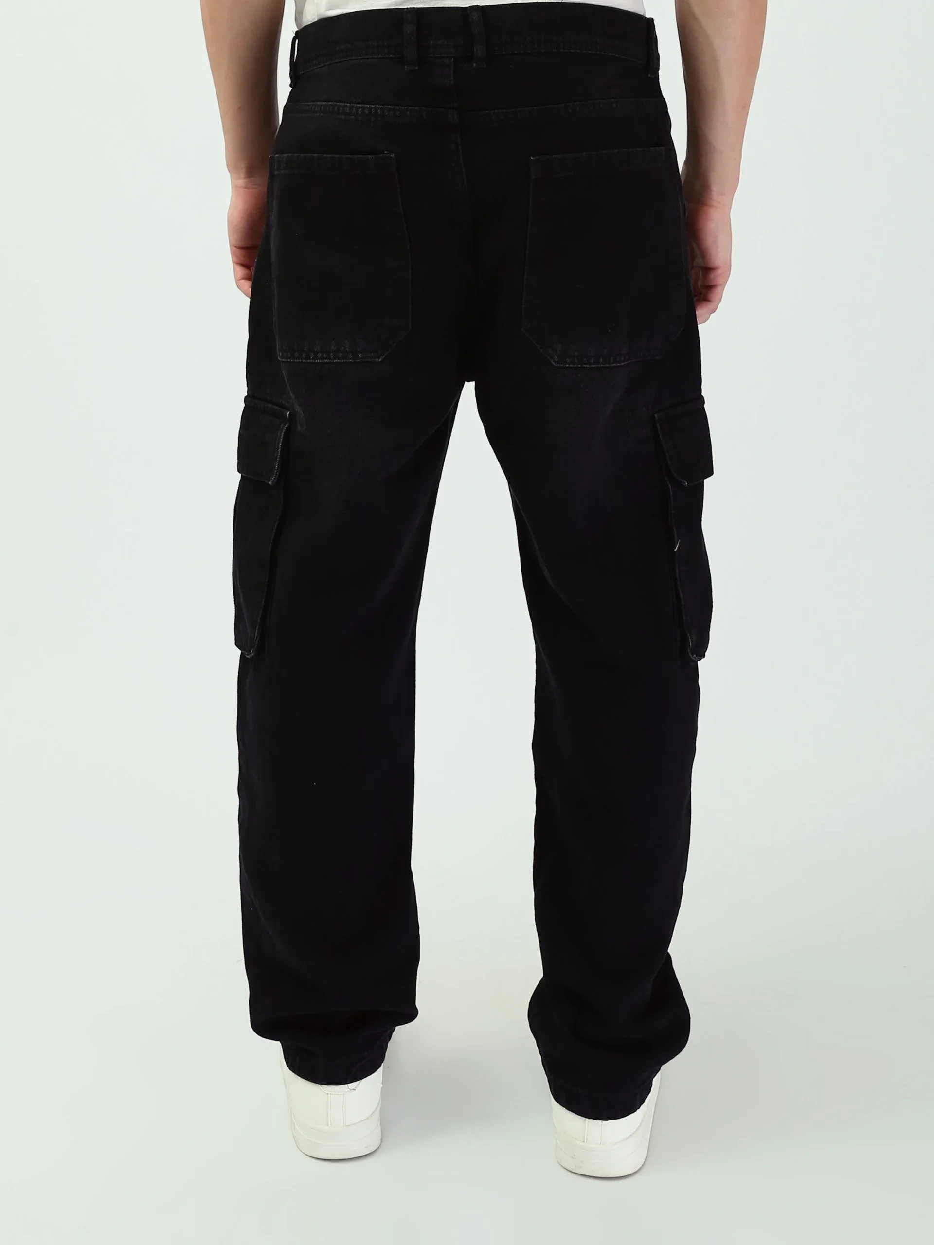 Jean cargo homme coupe droite – Style urbain et fonctionnalité - JNS25GMGW24307TM1 – Image 6