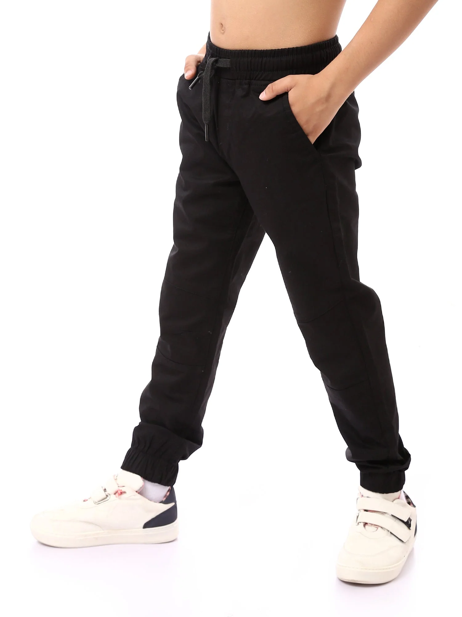 Pantalon de survêtement pour garçon avec taille élastique, au design pratique et confortable – JOG23SGBS24246TB1 – Image 5