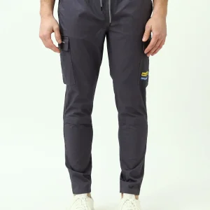 Pantalon de sport homme à taille élastique avec poches latérales au design pratique - JOG23SGPS24247TM1