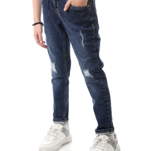 Jean délavé pour garçon - Confort et style décontracté - JOG23WFDN32234TB1
