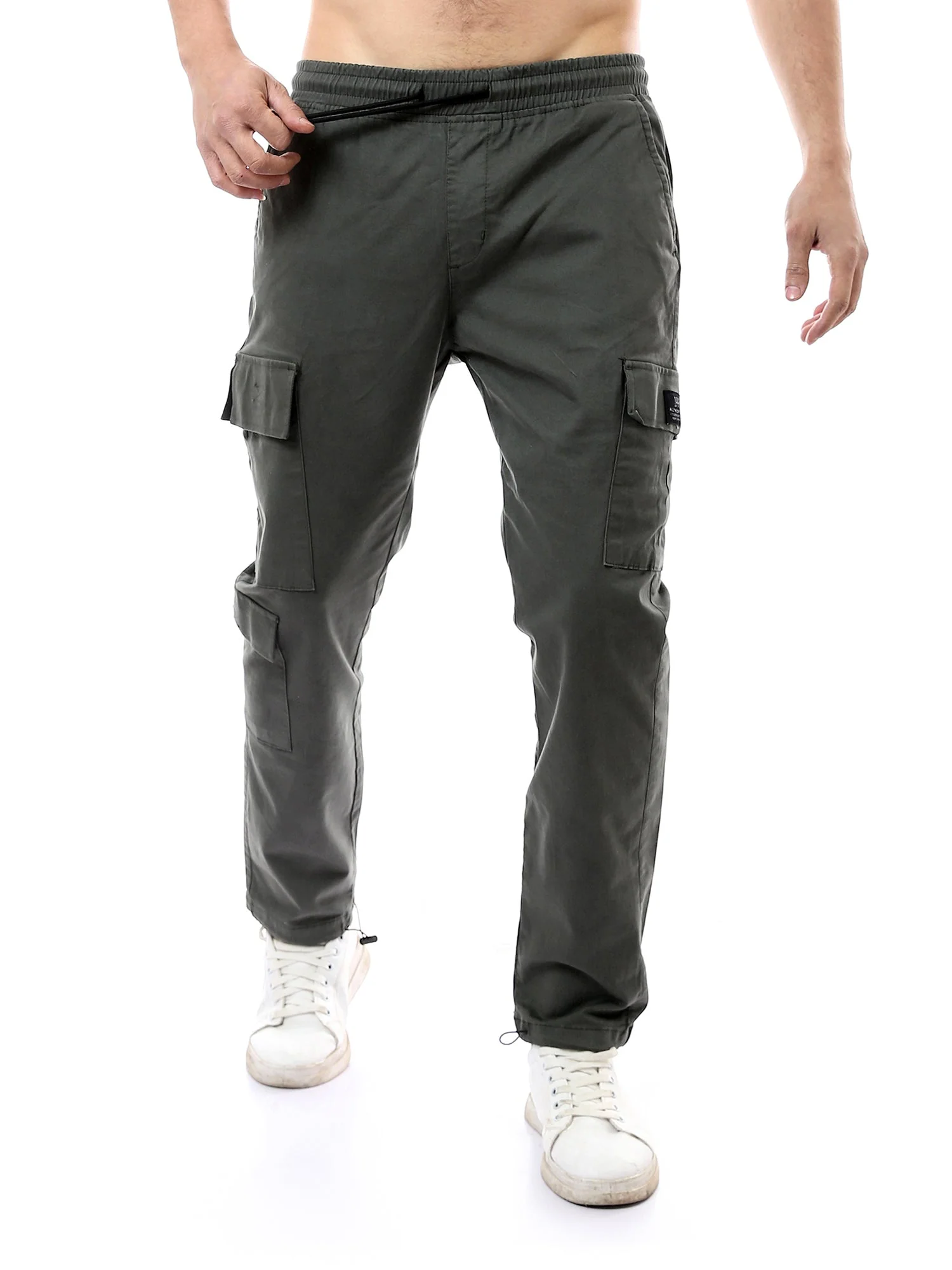 Pantalon cargo jogging homme – Style utilitaire et confort moderne - JOG24GGBL24266TM1
