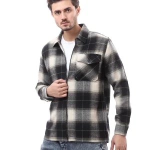 Chemise à carreaux pour homme, style décontracté et moderne - OSH23ACCR19787TM1