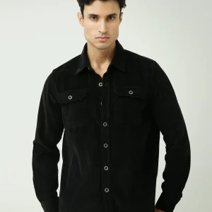 Chemise Homme en Corduroy – Élégance et Confort avec Design Classique et Pratique - OSH25WEUR19131TM1