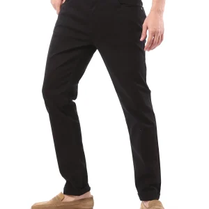 Pantalon Chino Homme Noir – Élégance et Confort au Quotidien - PAN22SFGA22991TM1