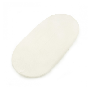 Babyshower – Drap housse pour couffin ivoire
