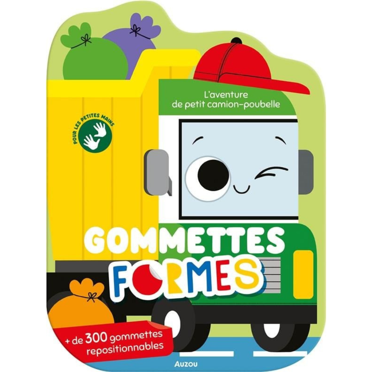 Auzou – Gommettes formes – l’aventure de petit camion poubelle – Image 2