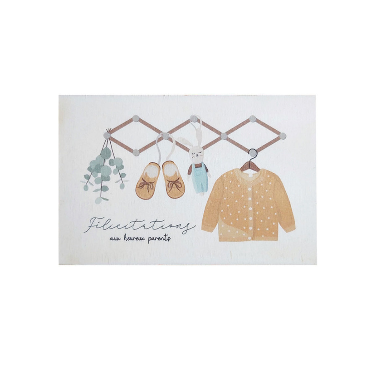 Ma fabrique perso – Carte félicitations naissance