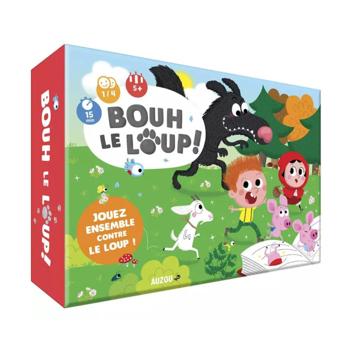 Auzou – Jeu « bouh le loup »