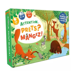 Auzou – Jeu attention…prêts ? Mangez !