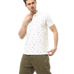 Polo homme à motif distinctif – POS24SAPR21811TM1