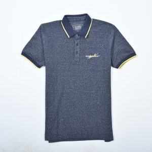 Polo pour homme décoré à manches courtes - Design moderne avec logo - POS24SNPR21830TM1
