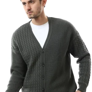 Cardigan Homme Tricoté – Élégance et Confort pour les Jours Froids - PUL24WCPB27659TM1