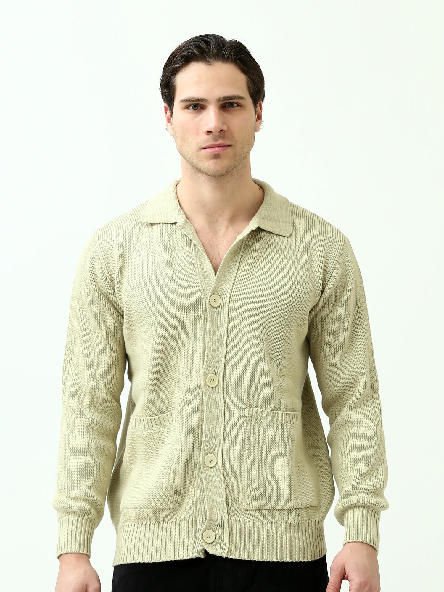 Cardigan homme boutonné au design moderne – PUL24WCPR27653TM1 – Image 9