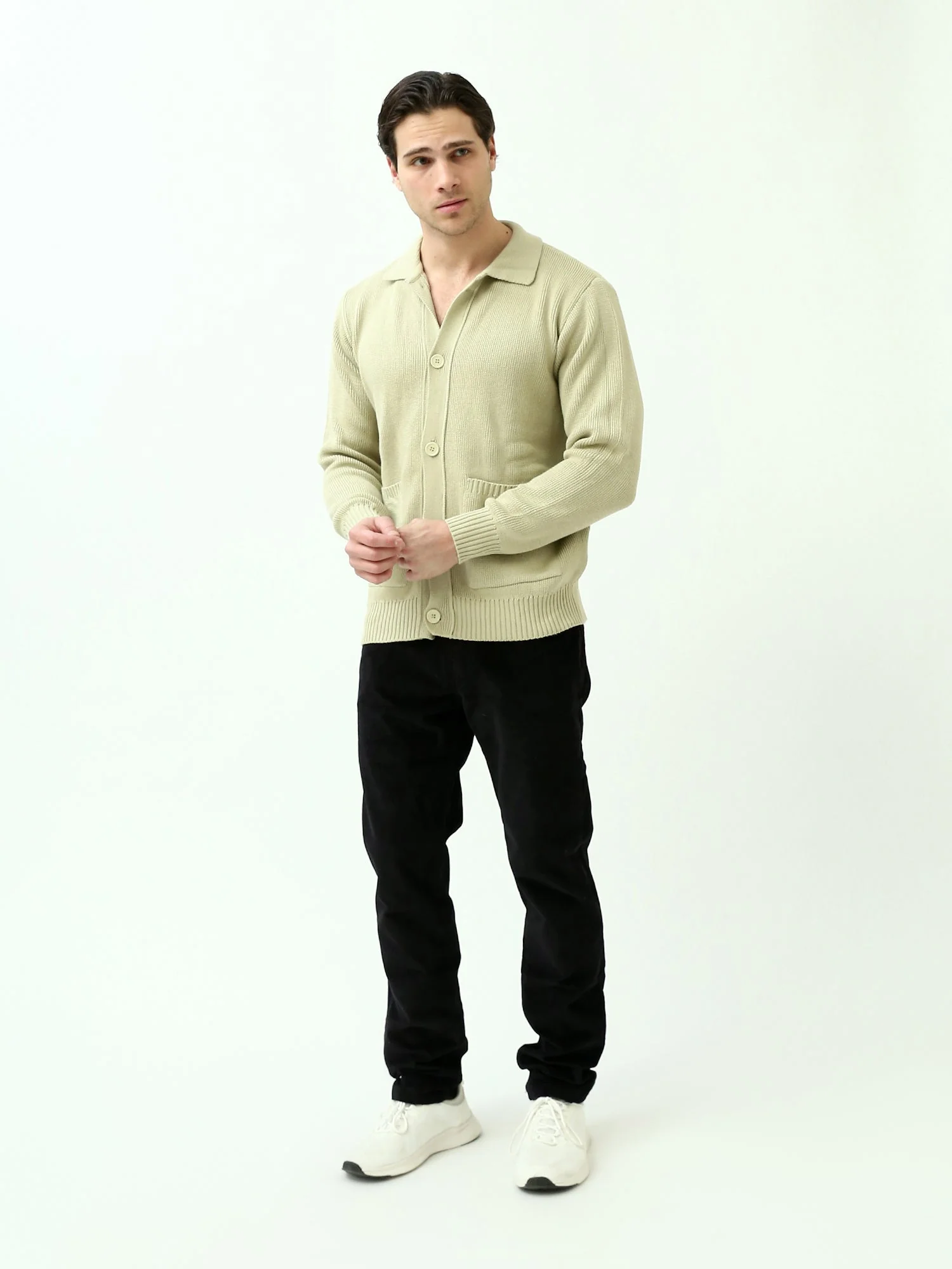 Cardigan homme boutonné au design moderne – PUL24WCPR27653TM1 – Image 8