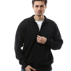 Cardigan homme boutonné au design moderne – PUL24WCPR27653TM1