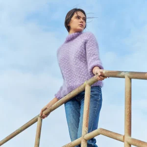 Je tricote Charlotte plumetis