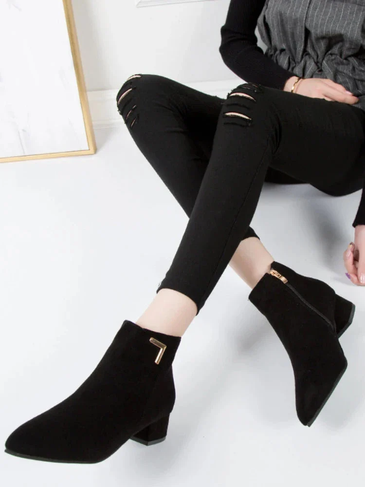 Bottes Femme Hiver Élégantes et Imperméables – Design Pratique pour Tous les Looks – Image 6