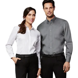 Chemise à manches longues Dalton pour hommes Fashion Biz #S522ML