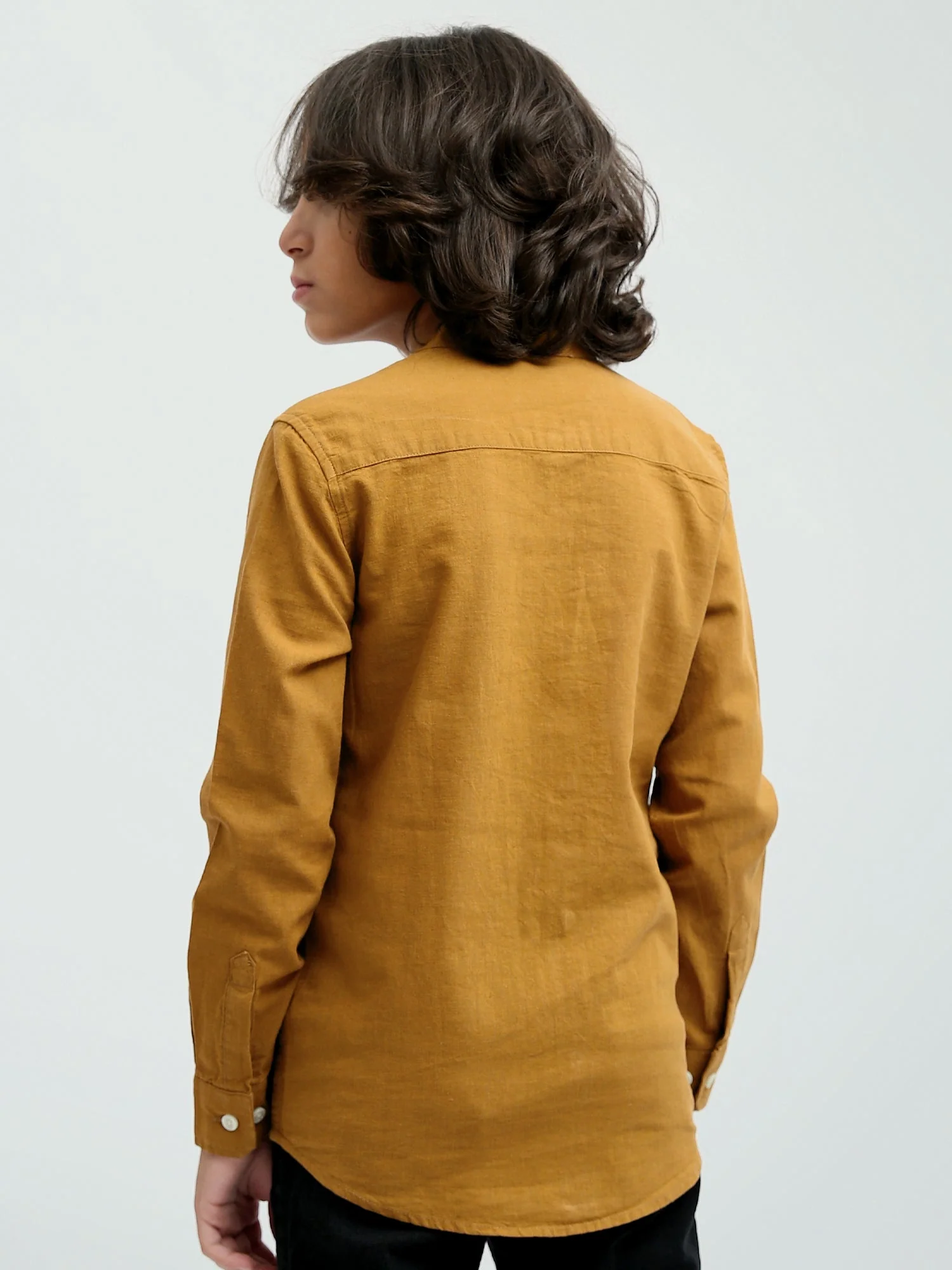 Chemise enfant élégante d’hiver à manches longues - SHI24SEIA31143TB1 – Image 7