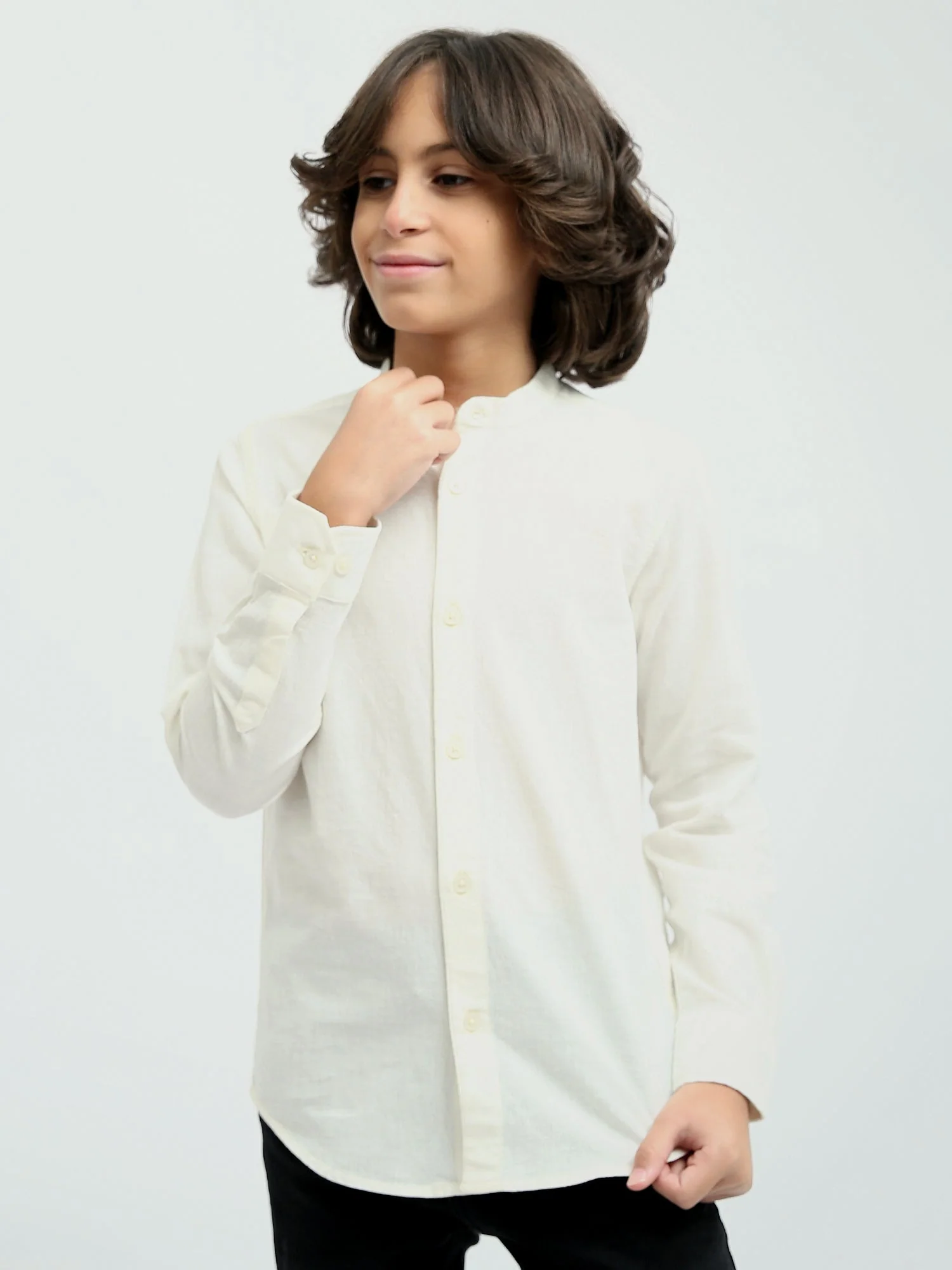 Chemise enfant élégante d’hiver à manches longues - SHI24SEIA31143TB1