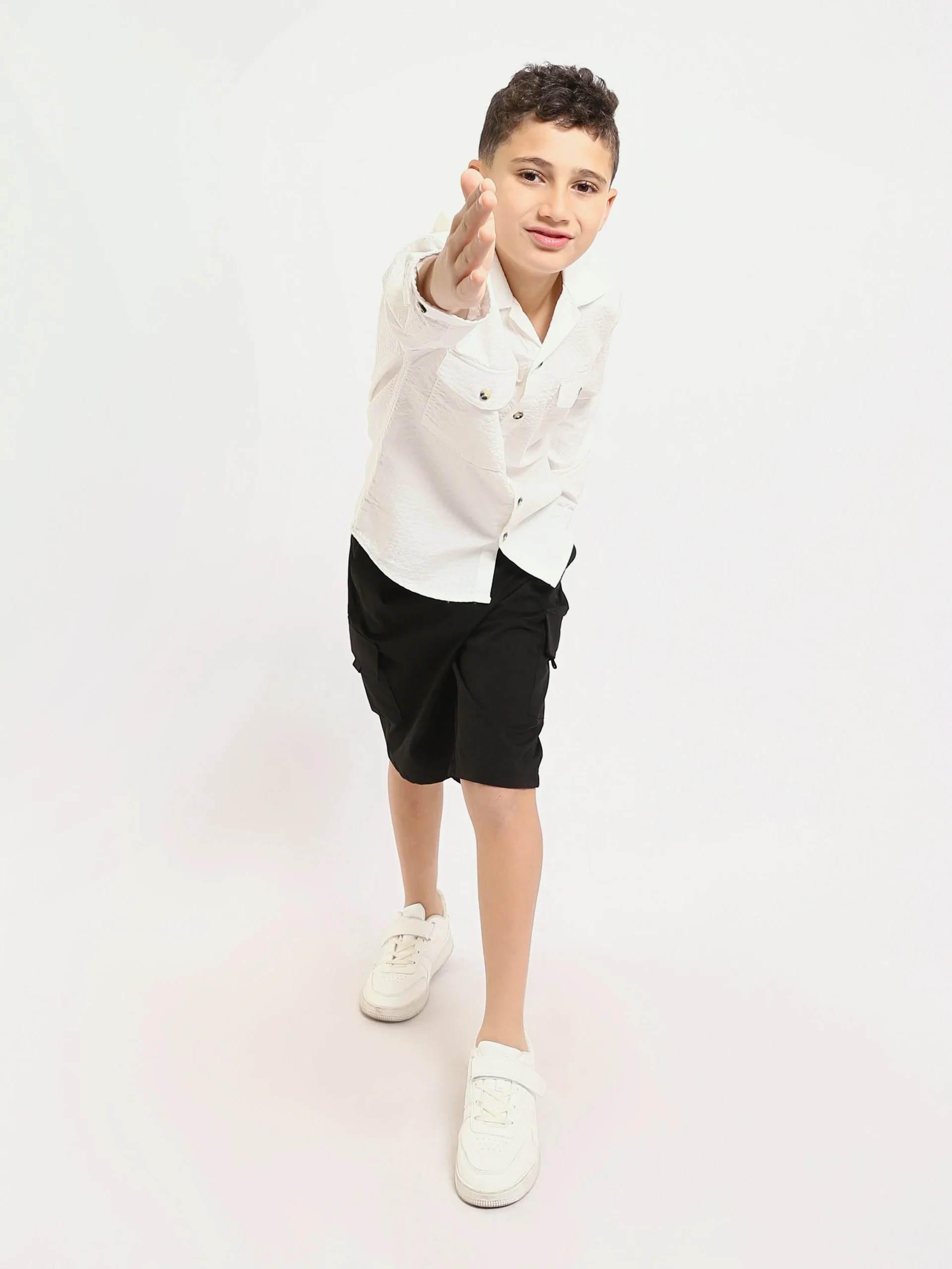 Chemise enfant garçon à manches longues au design élégant – SHI25SECR19540TB1 – Image 6