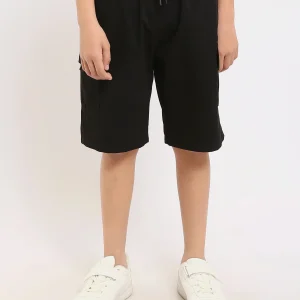 Short enfant moderne avec taille élastique et poches latérales -SHR24SGBC23172TB1