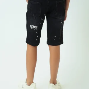 Short enfant au design moderne avec imprimé artistique – SHR25GDPP31711TB1