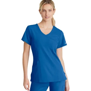 Haut d'uniforme dame à encolure croisée en V avec 3 poches Reliance SKECHERS SK102