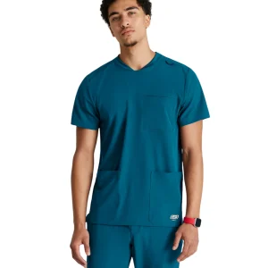 Haut d'uniforme homme à encolure ronde et 3 poches Thesis Skechers™ by Barco SKT193X (2XL &+)