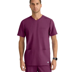 Haut d'uniforme homme à encolure ronde et 3 poches Thesis Skechers™ by Barco SKT193